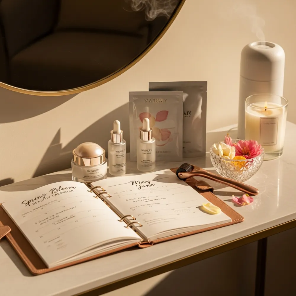 Calendario de Belleza para Comuniones y Bautizos en Primavera