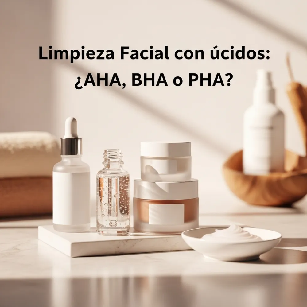 Limpieza Facial con Ácidos: ¿AHA, BHA o PHA?