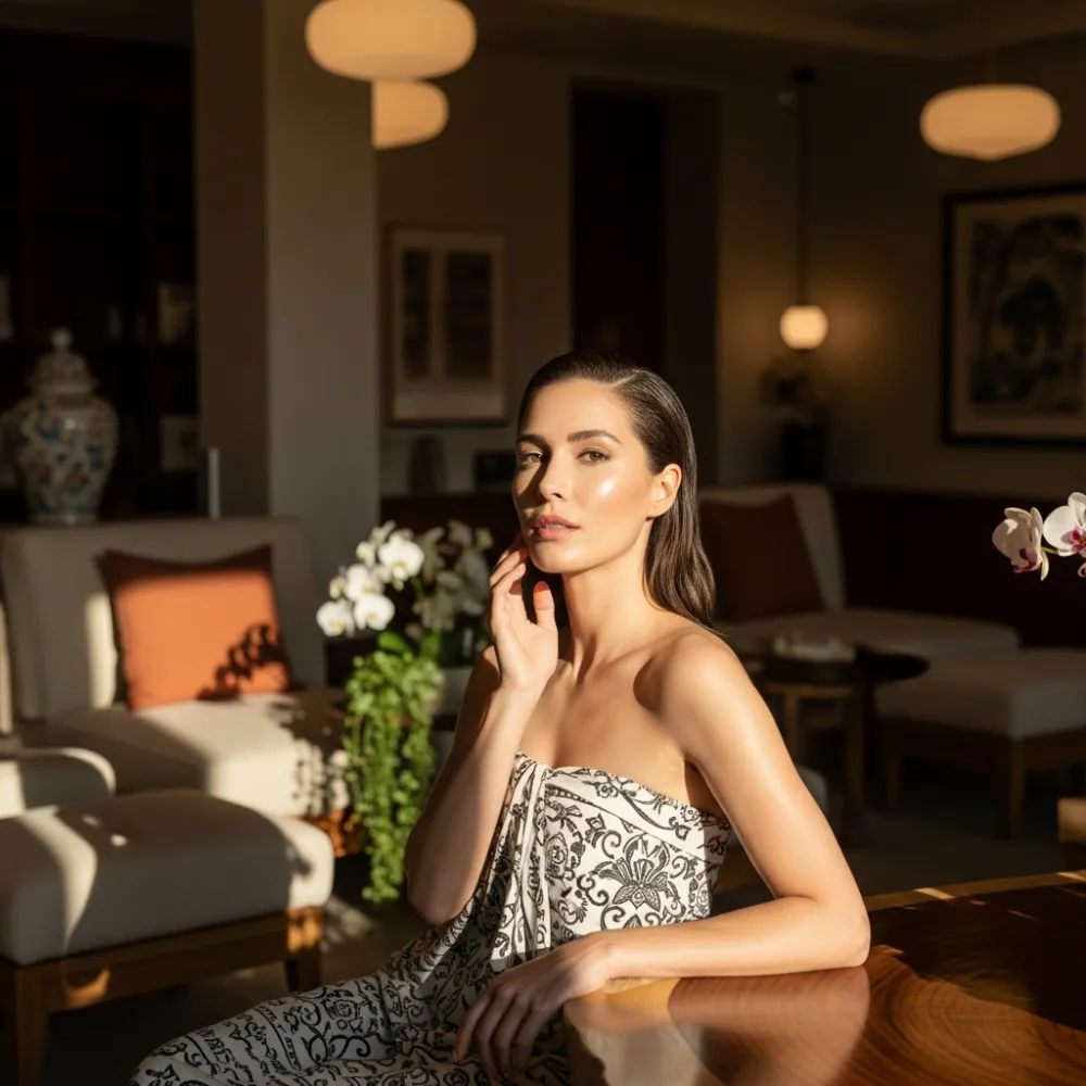 Moda de Autor Aragonesa y Piel de Porcelana: El Match Perfecto